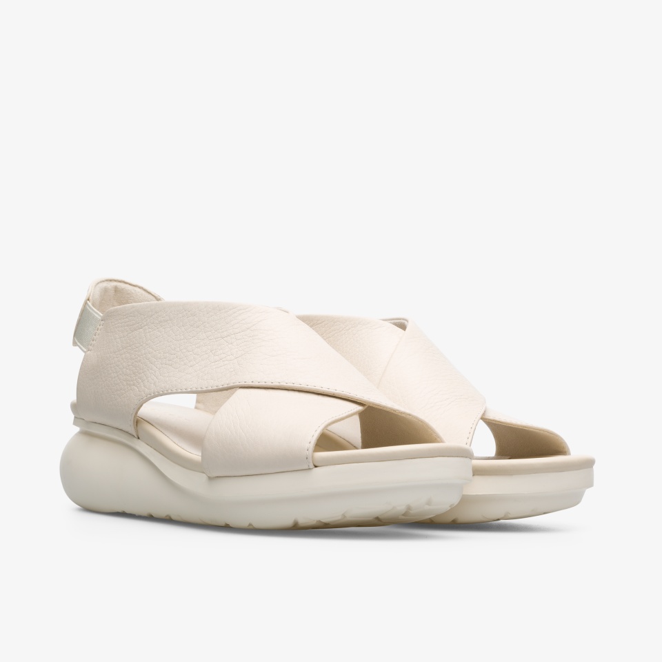 Camper Balloon Cream - Camper Women's Wedges ||3498-EFPQV||